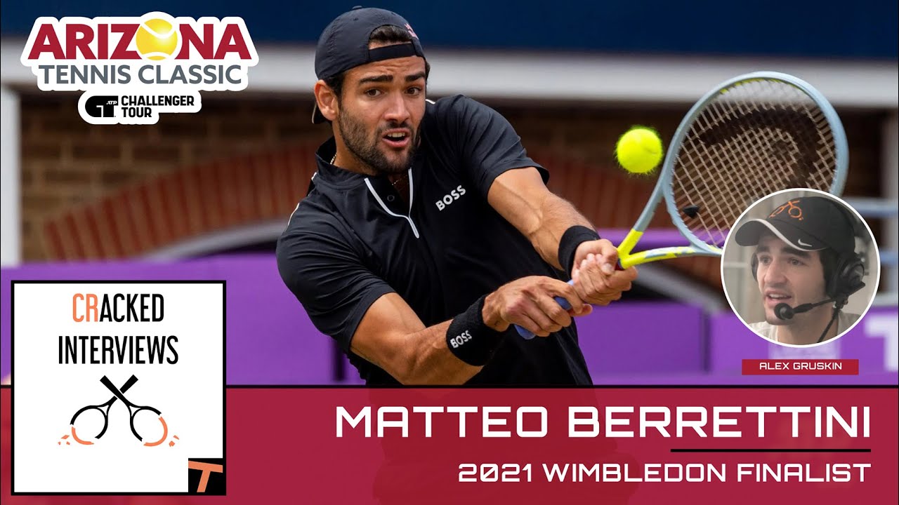 Matteo Berrettini: 2021 Wimbledon Finalist [Arizona Tennis Classic]
