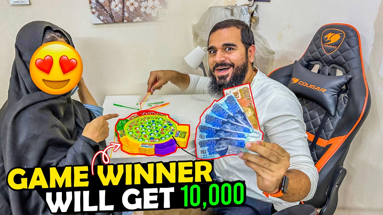 Game challenge with my wife 😂🕹️ winner will get 10000 cash 💰