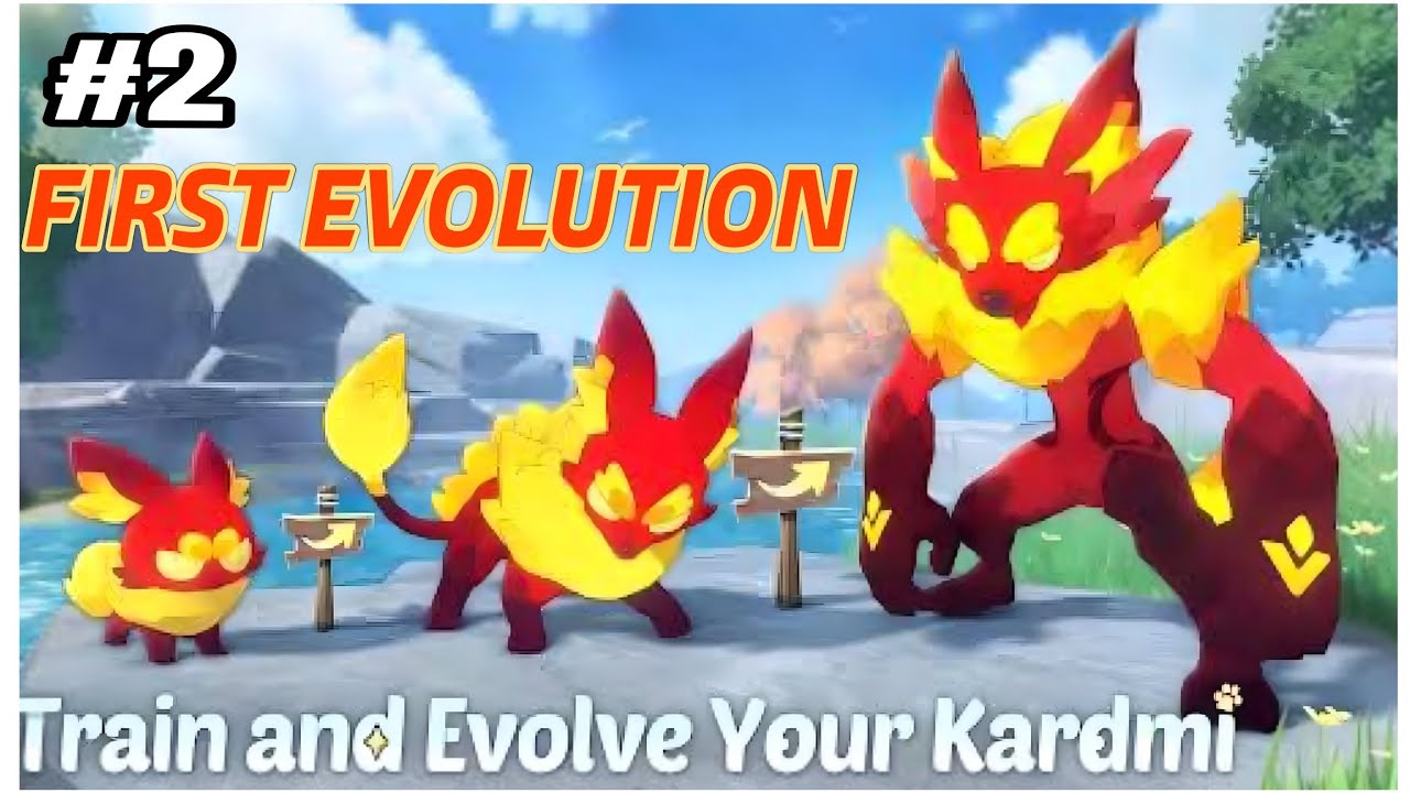 Kardmi Game Part 2 | My First Kardmi Evolution😱 | @k.rgamer1400