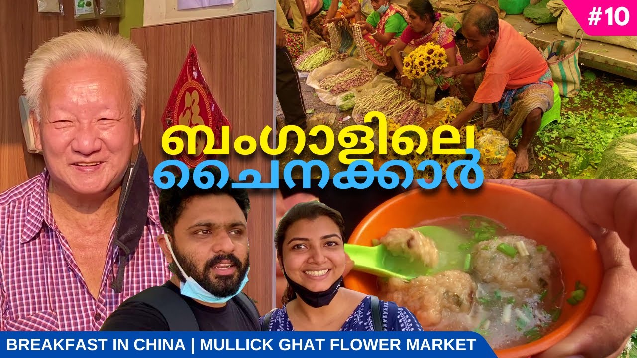 NE10 Breakfast In China! | Tirreti Bazaar | Mullick Ghat Flower Market