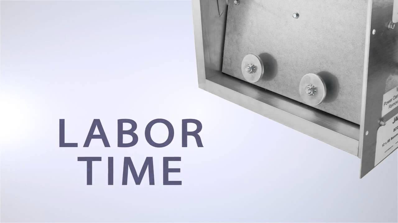 Barometric Zone Damper - Built-in Static Pressure Relief Mechanism