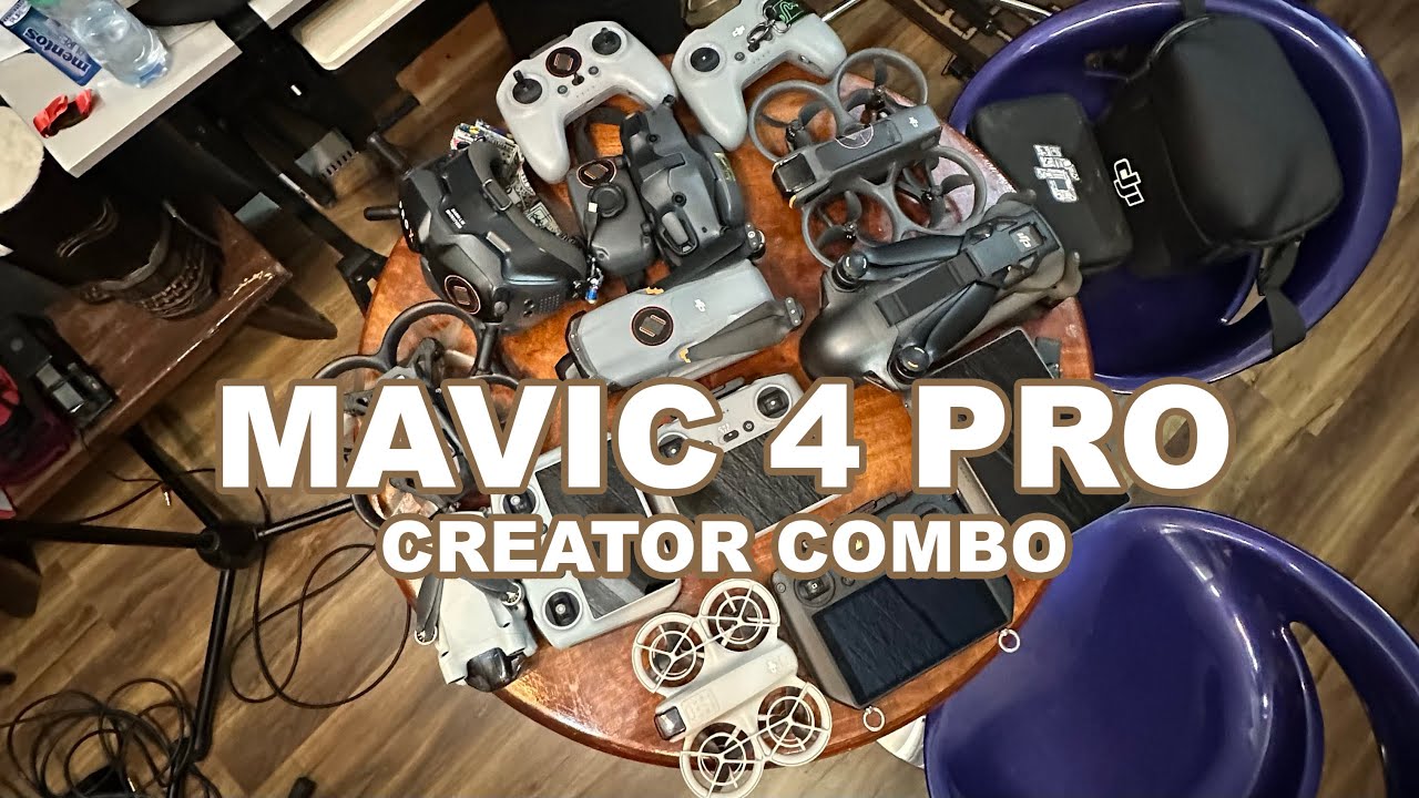 New Drone 2025 Mavic 4 Pro with RC Pro 2 unboxing
