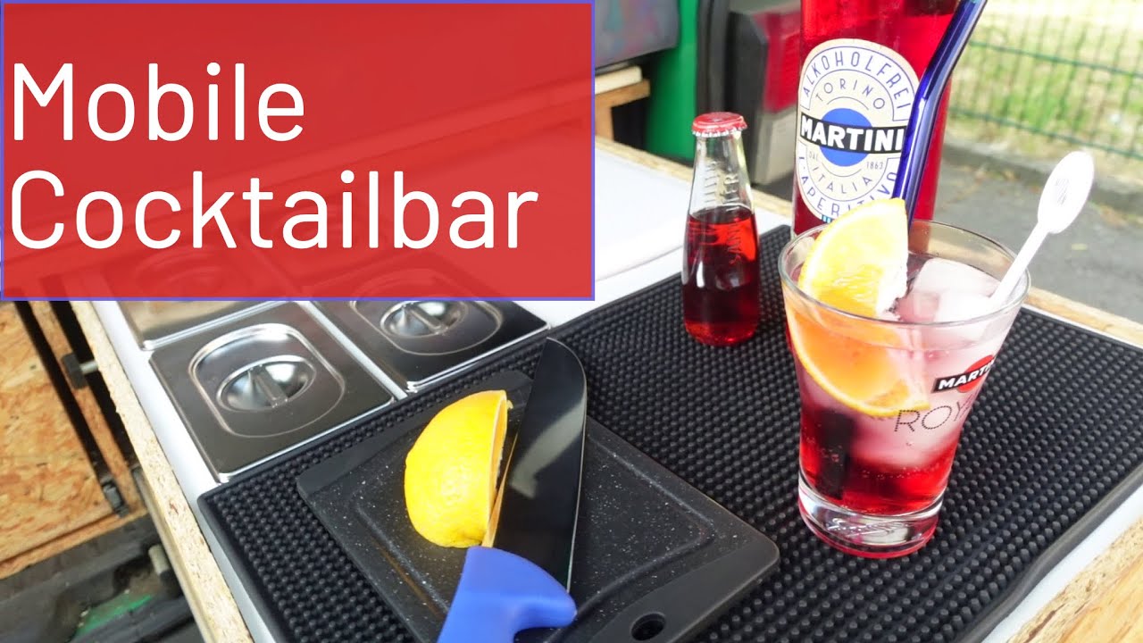 Mobile Cocktailbar im Van . Teil 1
