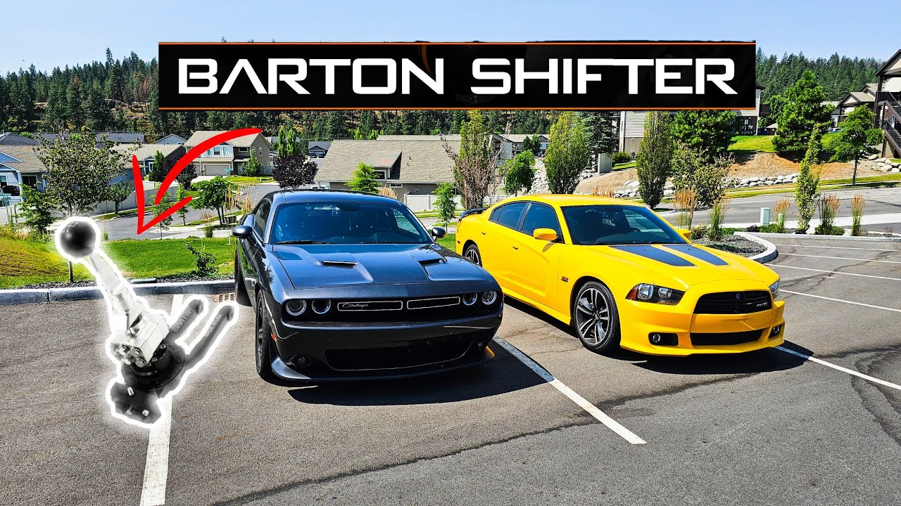 The best Mod for your Manual Scatpack or Hellcat?? (BARTON SHIFTER REVIEW)