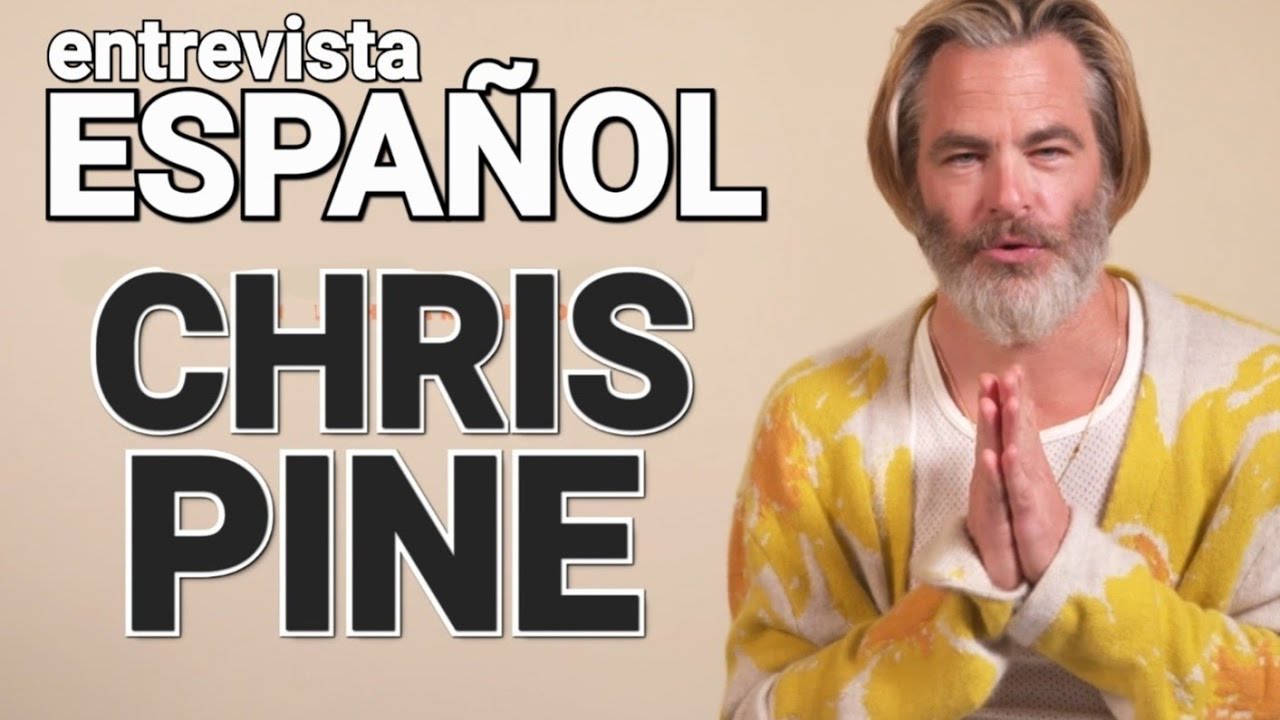 Entrevista CHRIS PINE 100% en ESPAÑOL te enseña cómo cuidar la piscina para ser el perfecto POOLMAN