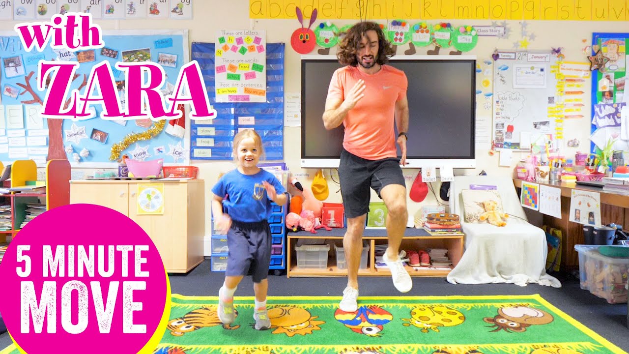5 Minute Move Featuring Zara | The Body Coach TV