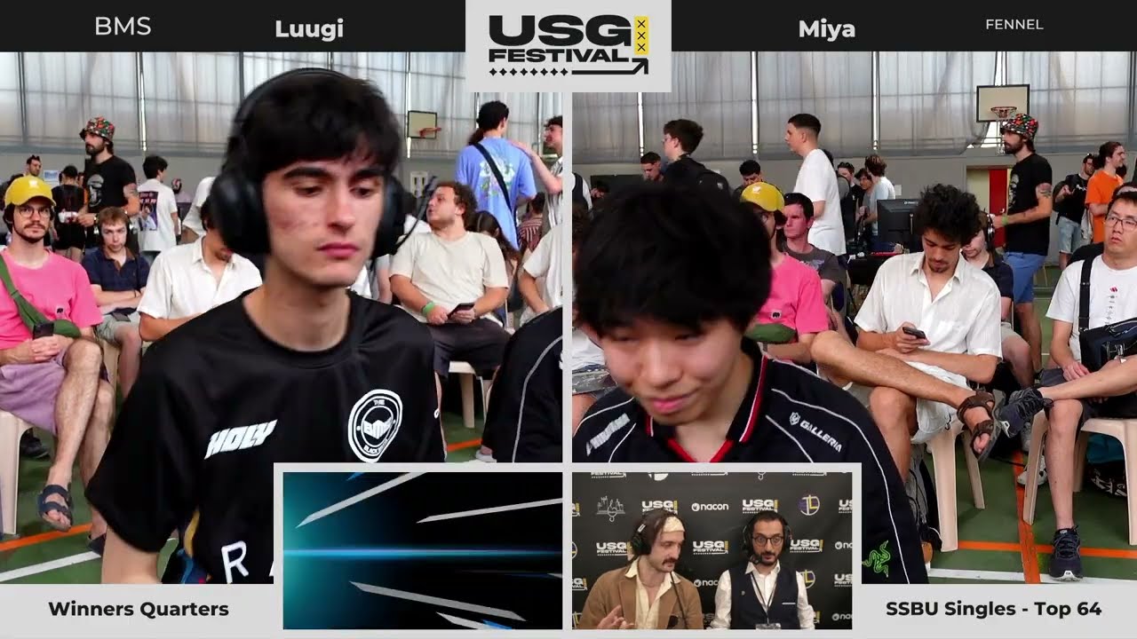 USG Festival - BMS | Luugi (Luigi) vs. FENNEL | Miya (Mr Game&Watch) - Winners Quarters