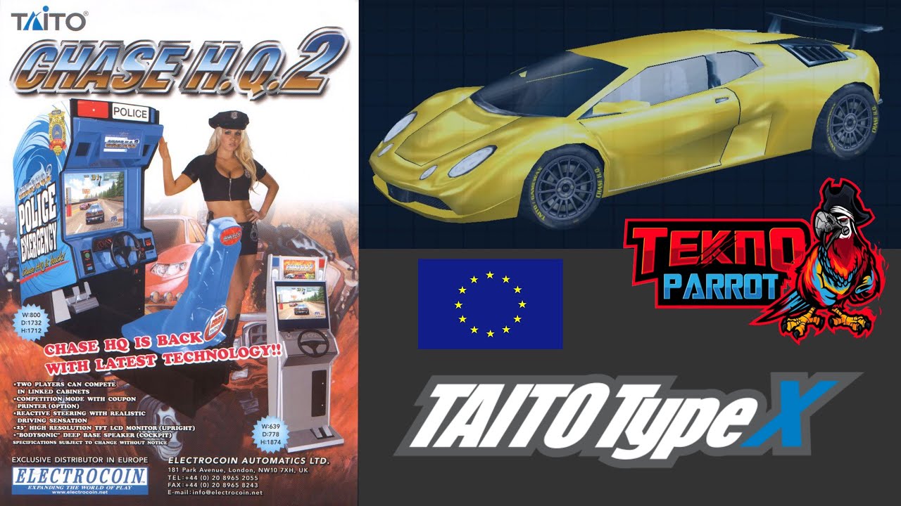 Chase H.Q. 2 (Arcade) -  Exotic Car  (1cc, Good Ending)