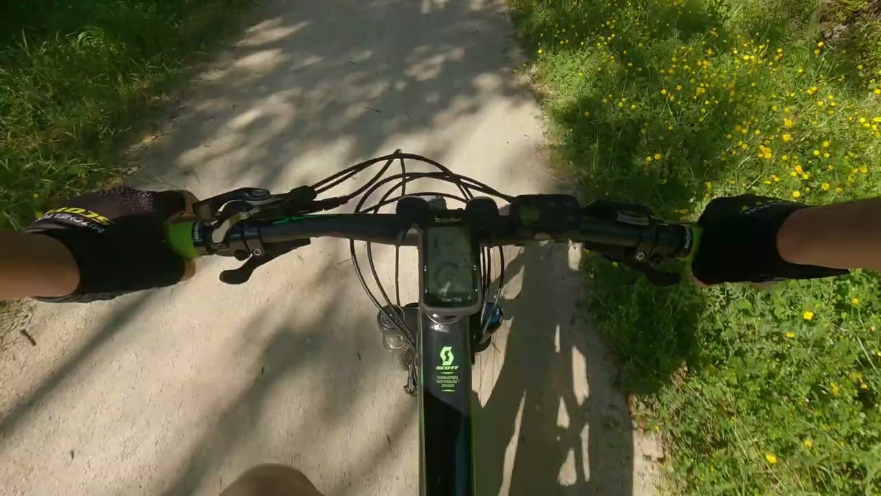 Session VTT sur la voie verte 