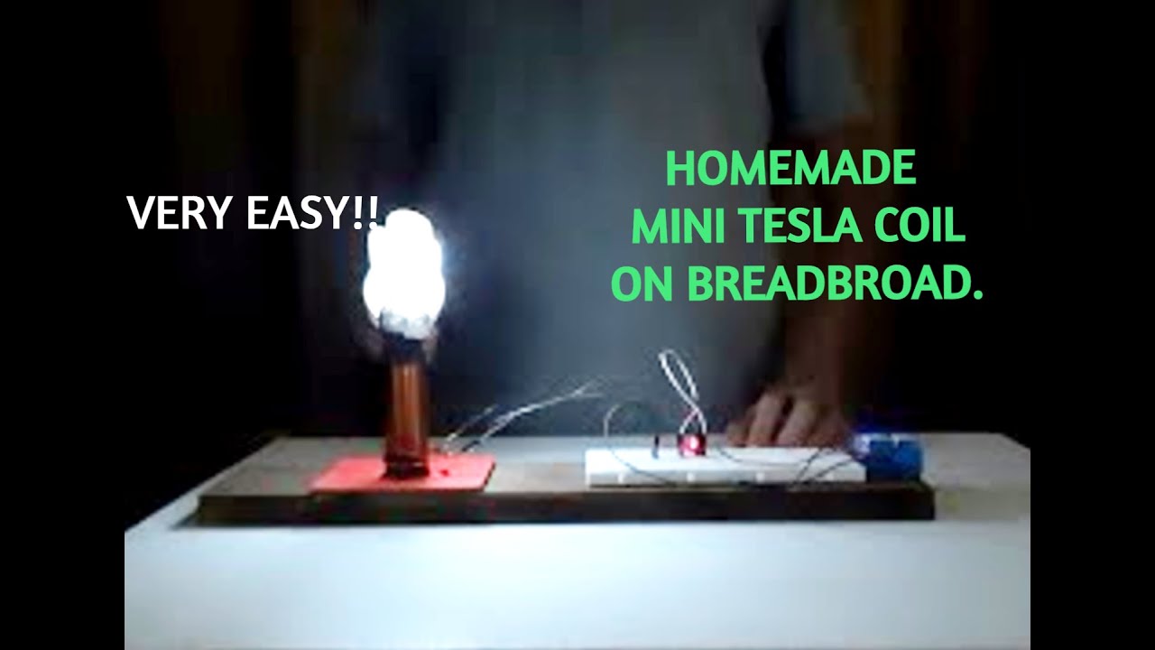 HOW TO MAKE A MINI TESLA COIL.