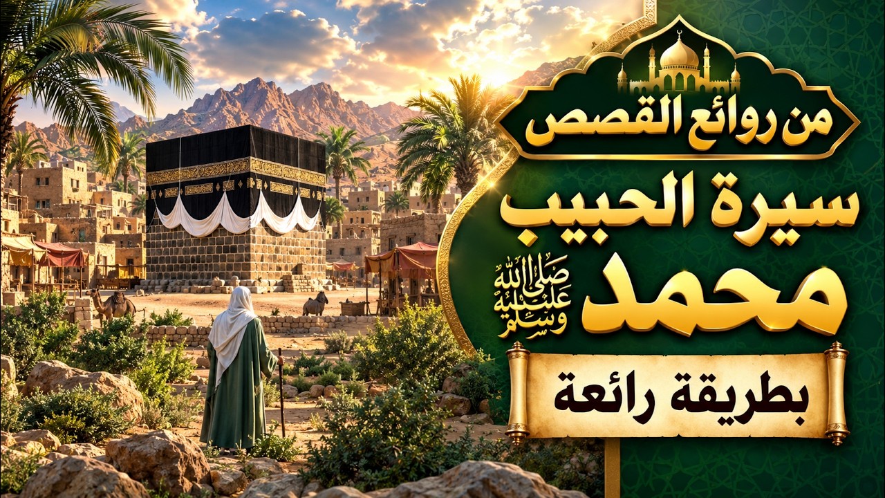 من روائع القصص سيرة الحبيب محمدﷺ بطريقة رائعة