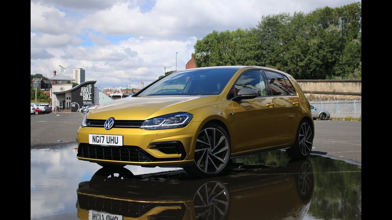 IN DEPTH LOOK AT THE 2018 VW GOLF R 7.5 FACELIFT | SOUND AND ACCELERATION!!