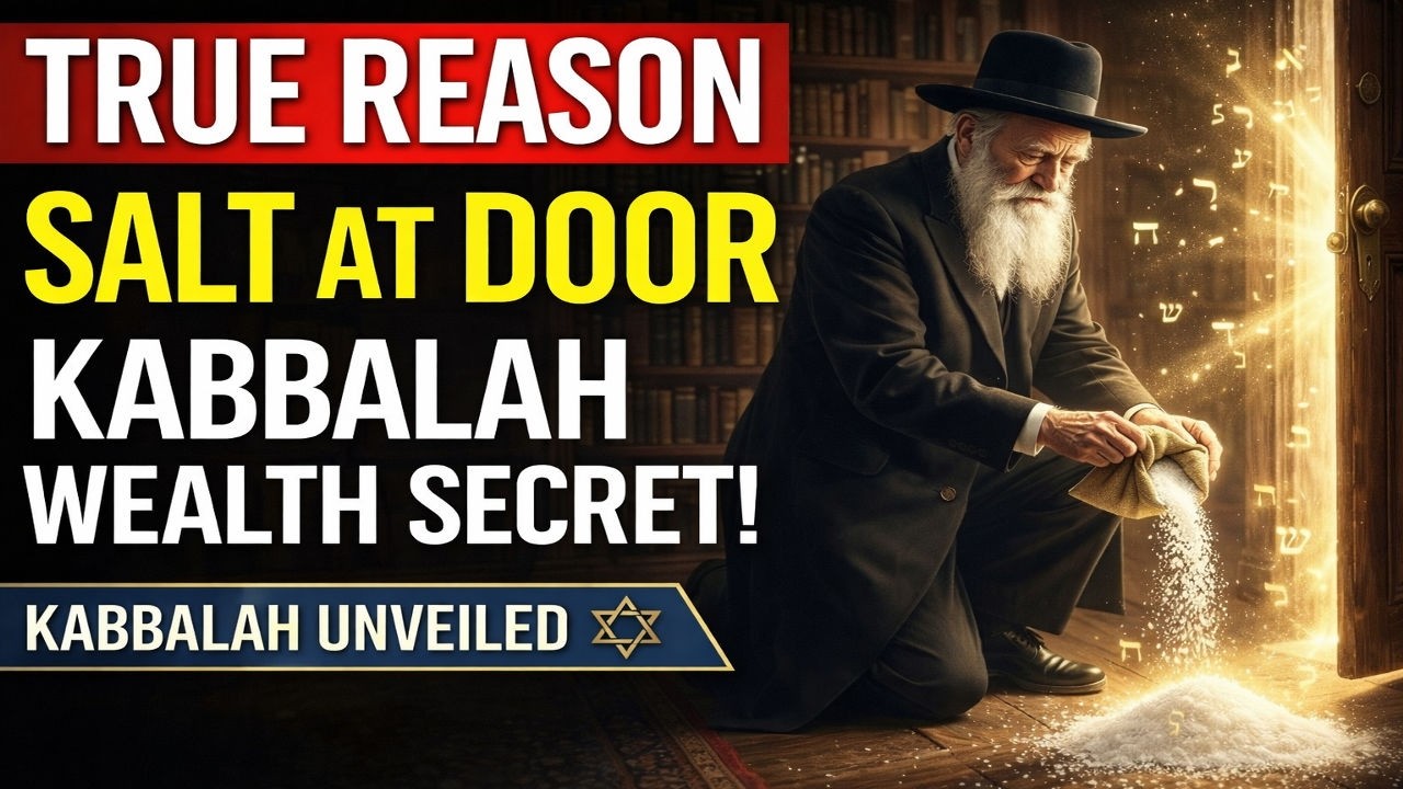🔴 They Put Salt at the Door for a Reason — Ancient Kabbalah Wealth Secret