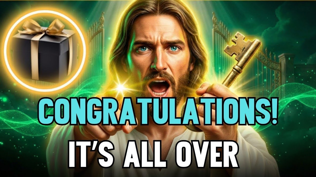 God Says : Congratulations ! Finally it’s all over 