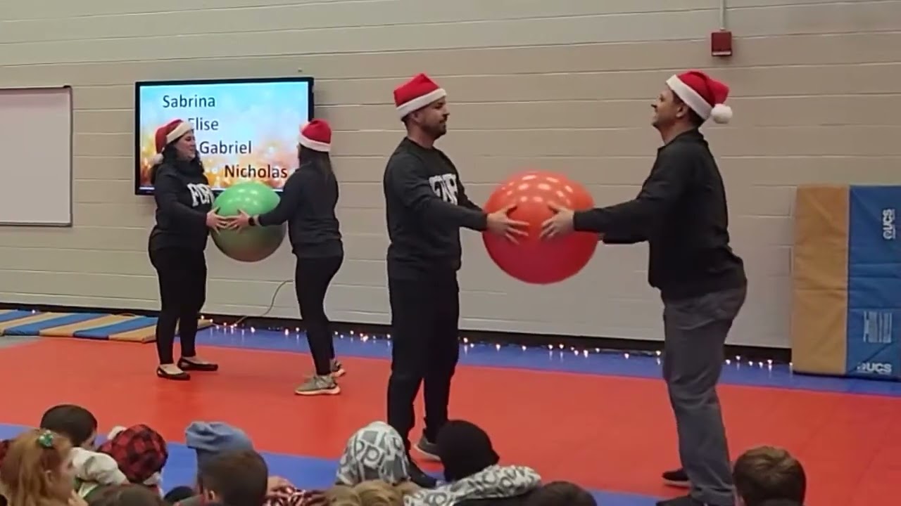 School Talent show silliness with the specialists.