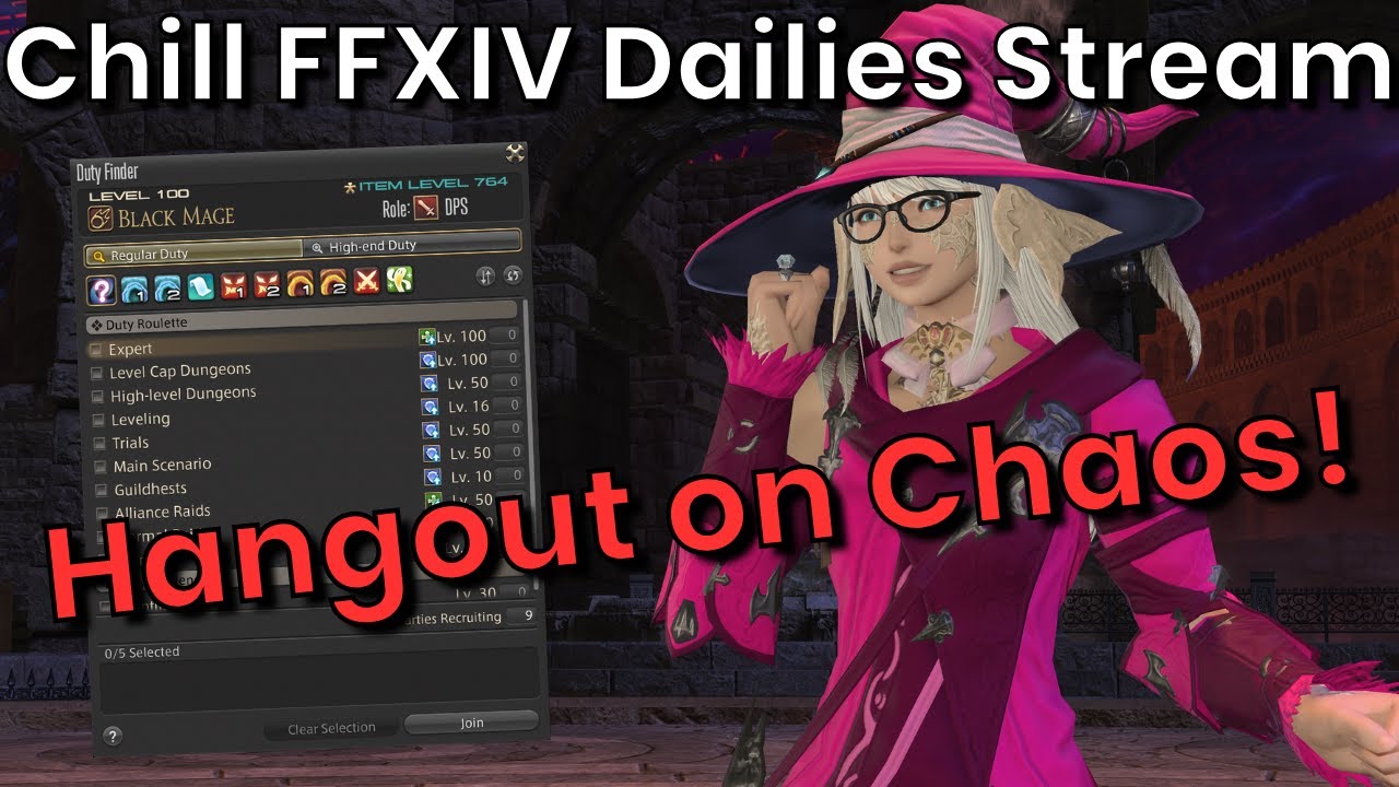 Dailies Hangout Stream! FFXIV Dawntrail