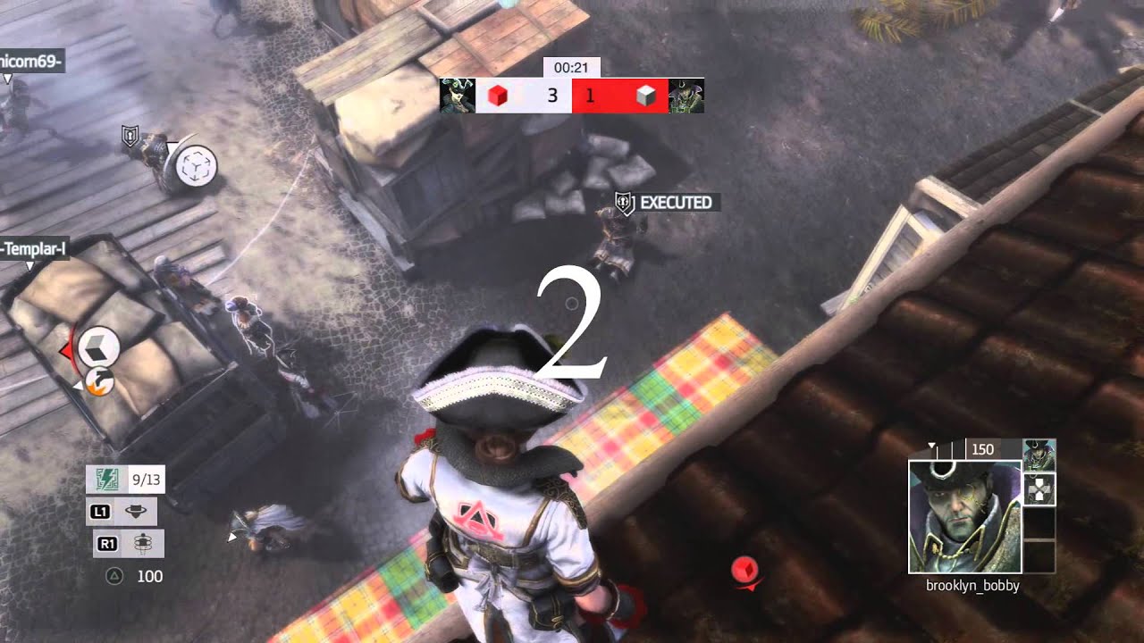 AC4 Multiplayer Clip #4 --What Happens When We Get Shot--