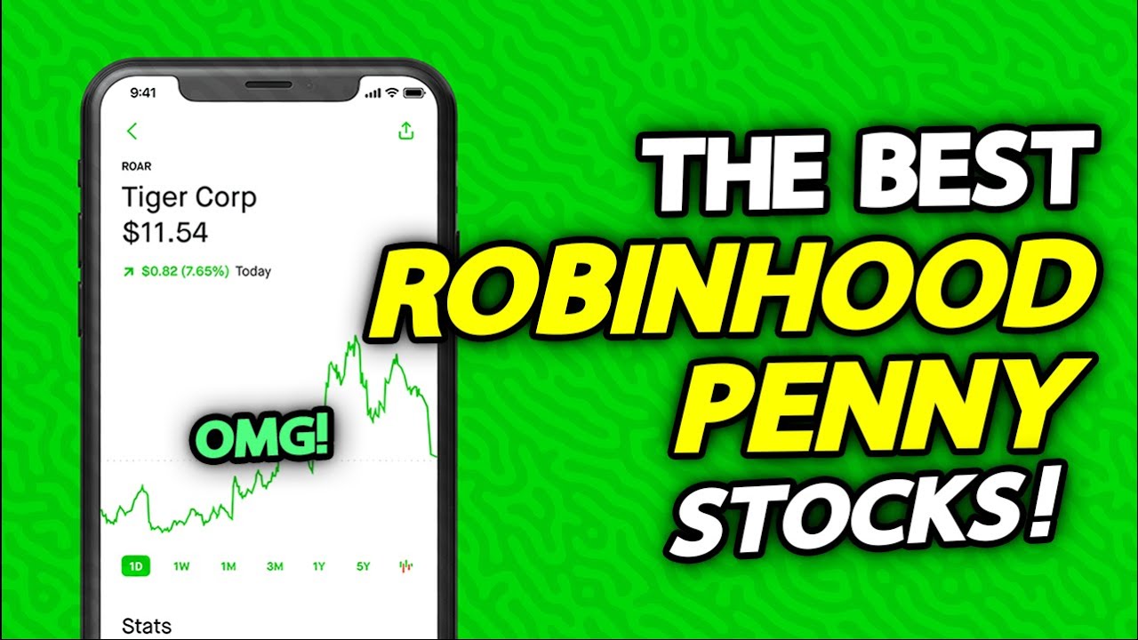 The Best Robinhood Penny Stocks to Buy in 2022!!