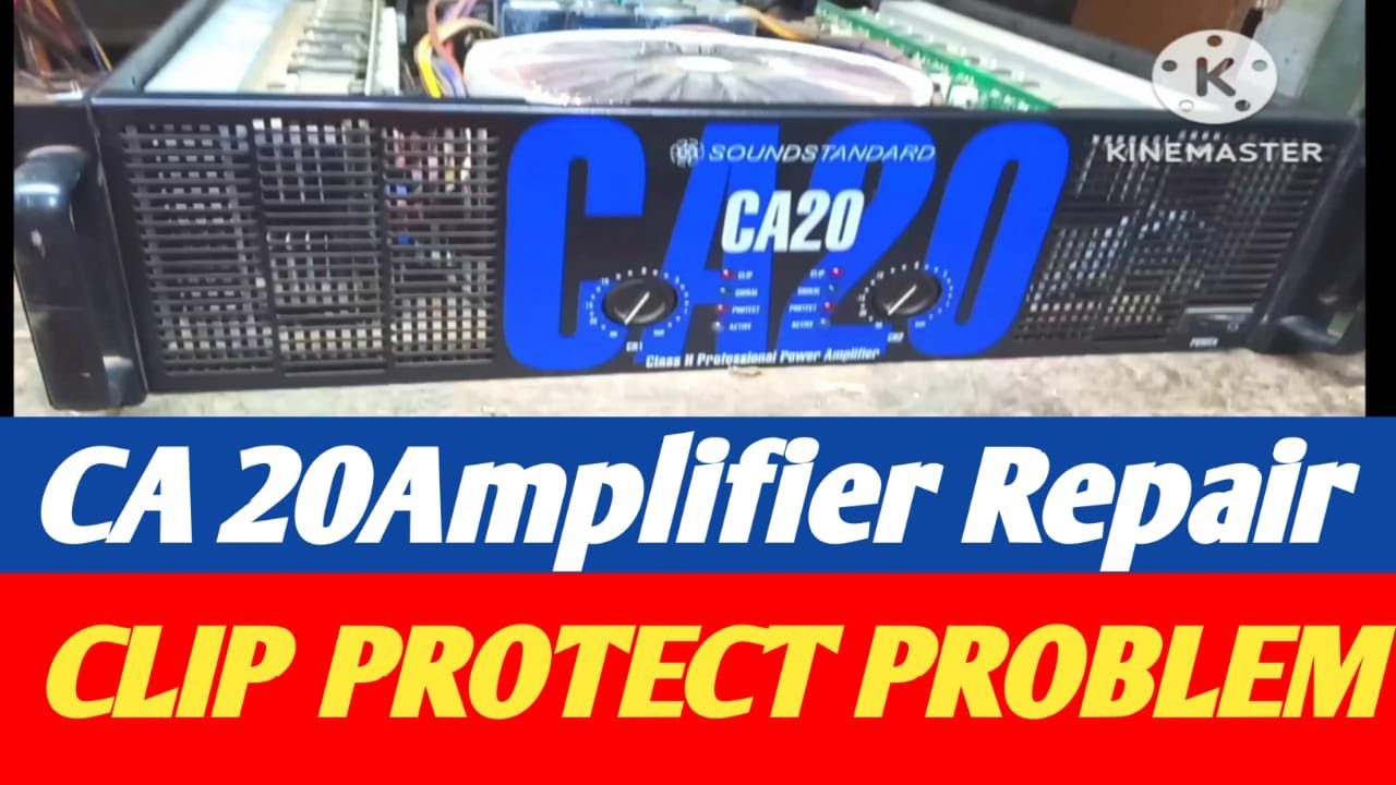 @abhijit8617CA 20 AMPLIFIER REPAIR CHANNEL 1 clip light portrait light problem