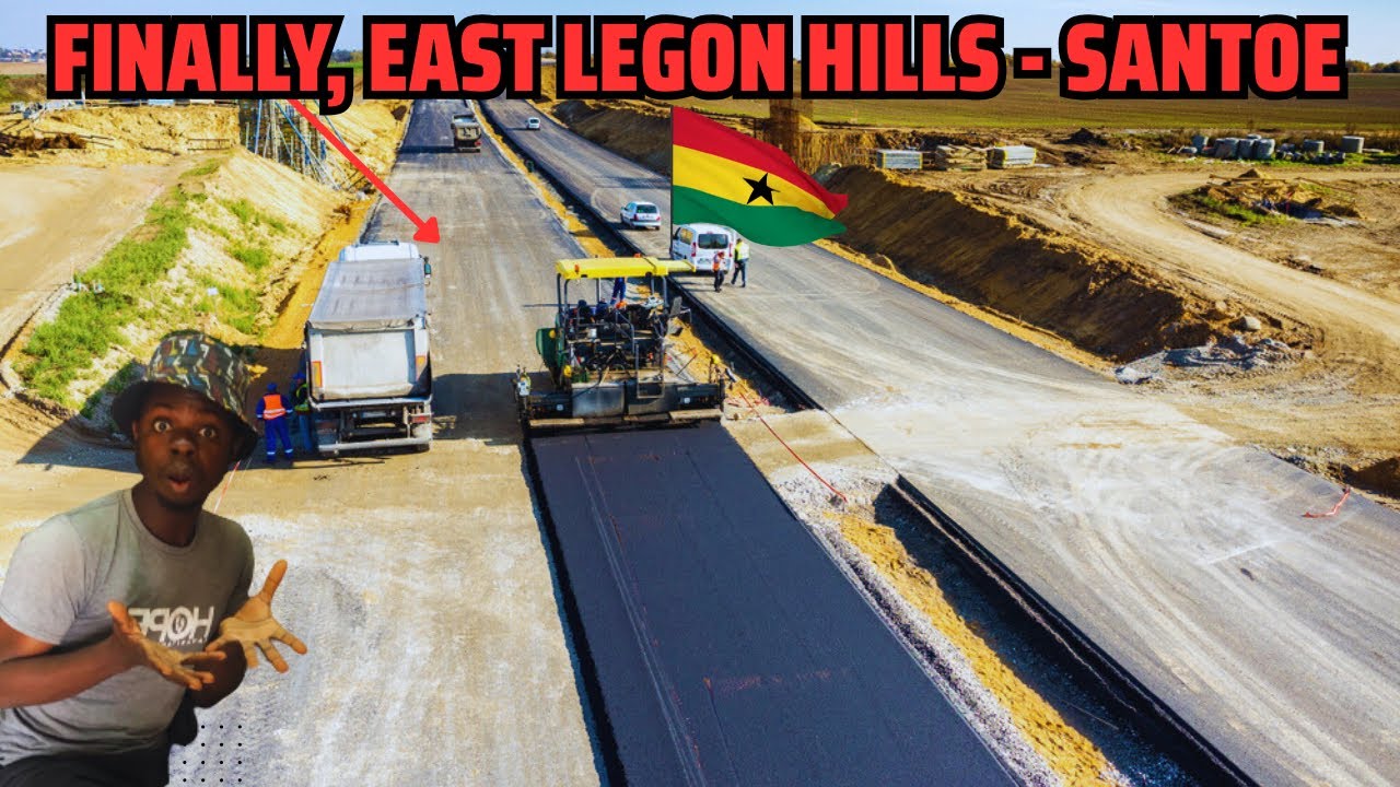 This New Road Project in East legon Hills Will Change Santoe Forever - Ghana 🇬🇭