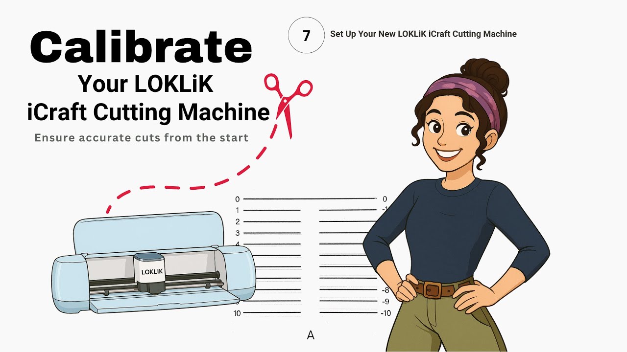Calibrate LOKLiK iCraft for Perfect Cuts | Part 7 of 8