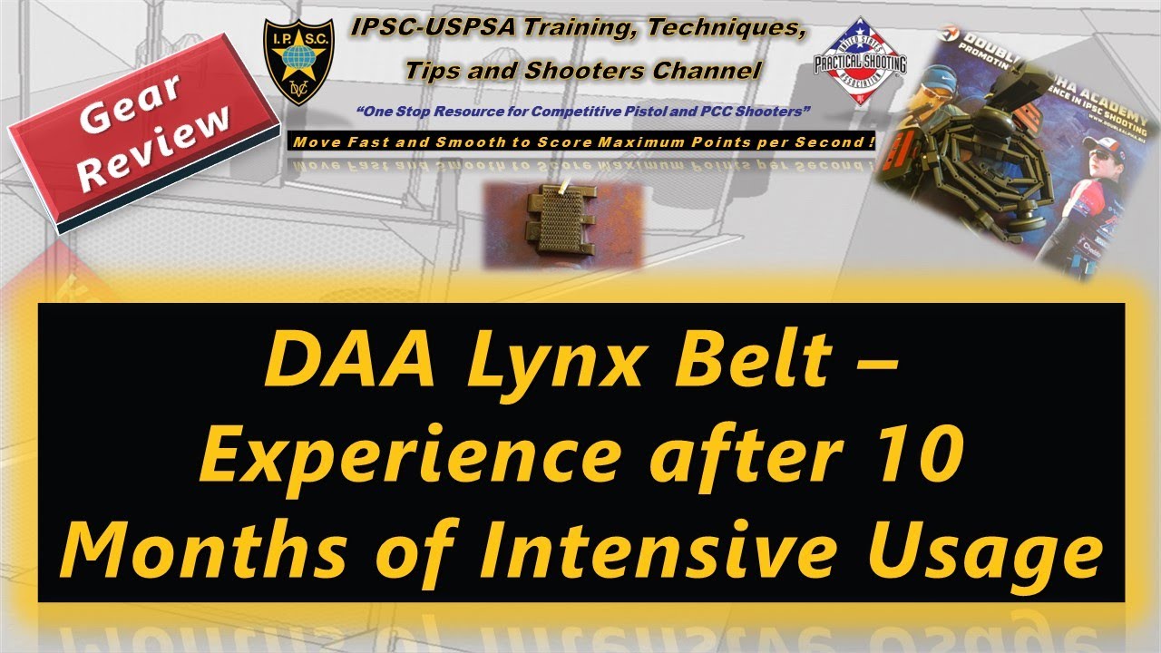 Gear Review: DAA Lynx Belt after 10 Months of Intensive Usage