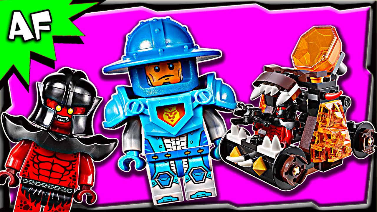 Lego Nexo Knights Chaos Catapult 70311 Stop Motion Build Review