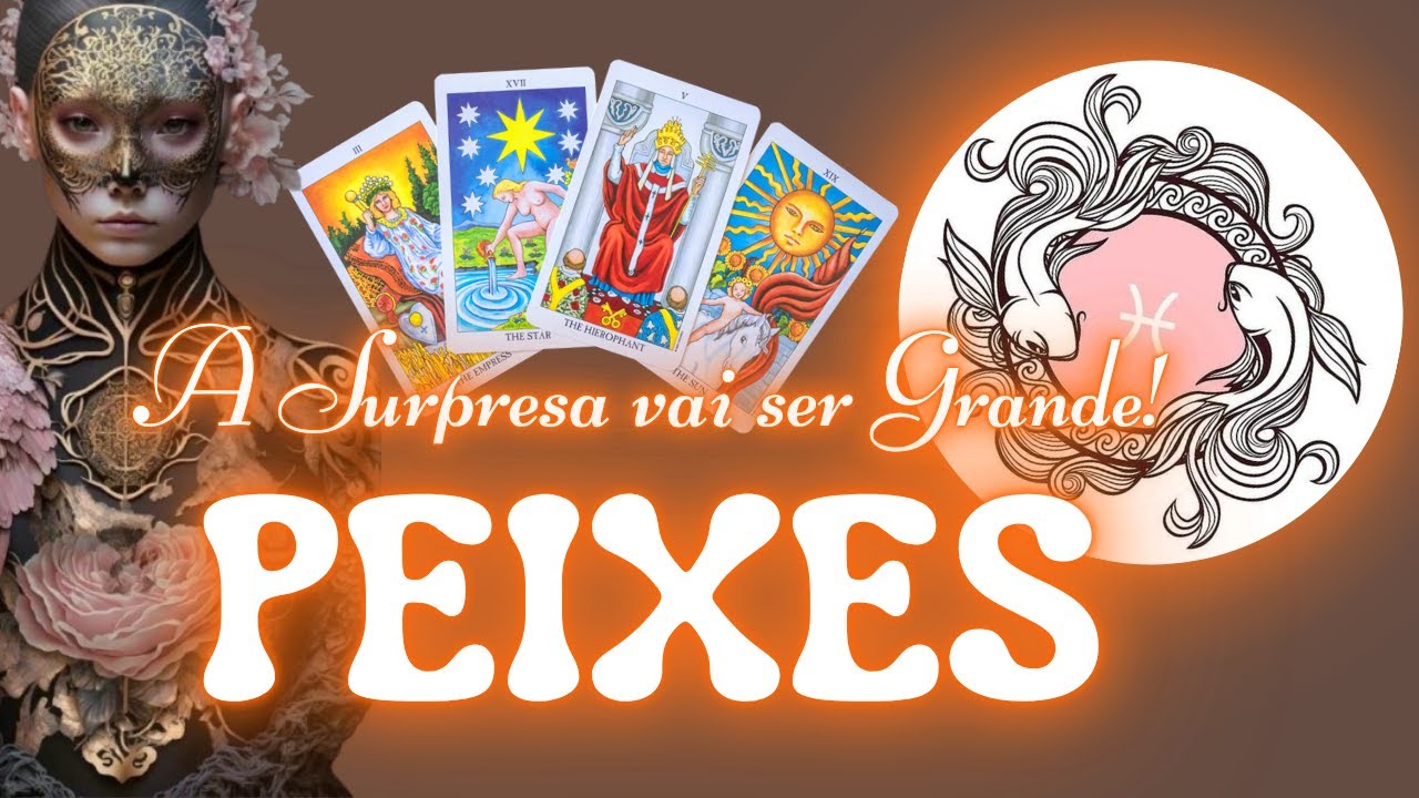 PEIXES ♓ É DE CAIR O QUEIXO! O QUE ESTÁ CHEGANDO É FORTE DEMAIS 