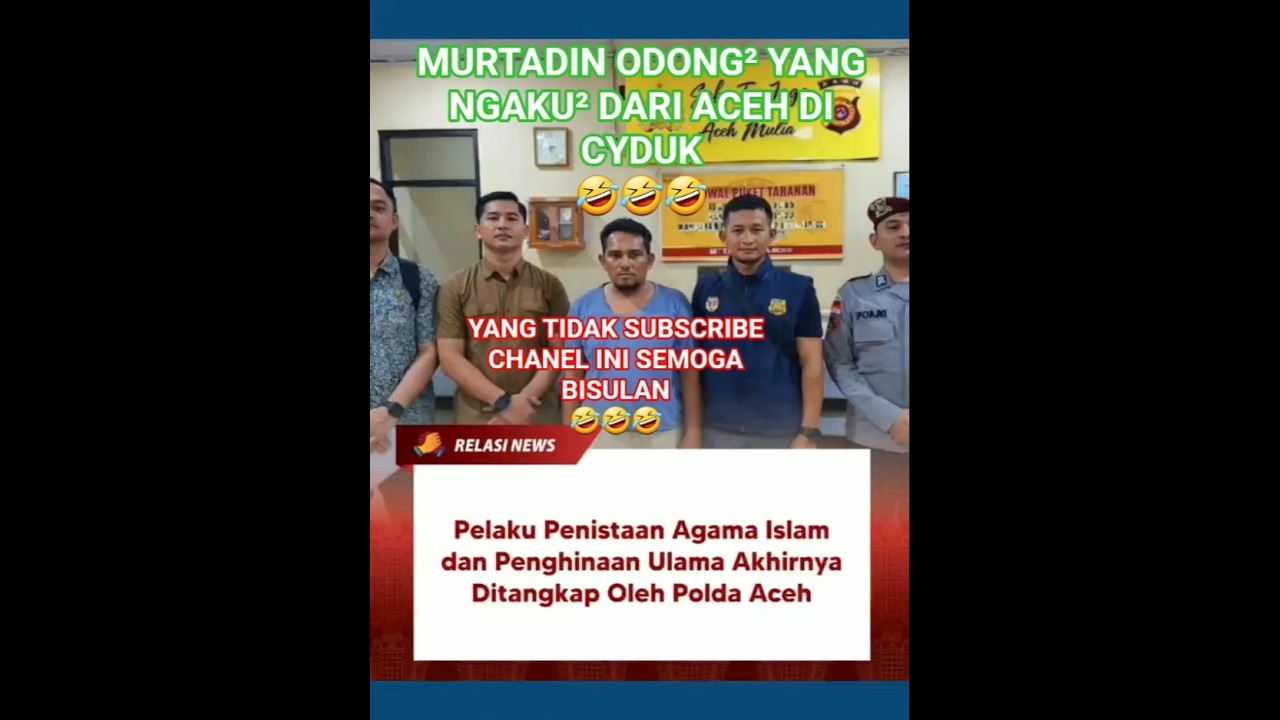PENISTA AGAMA ISLAM DITANGKAP