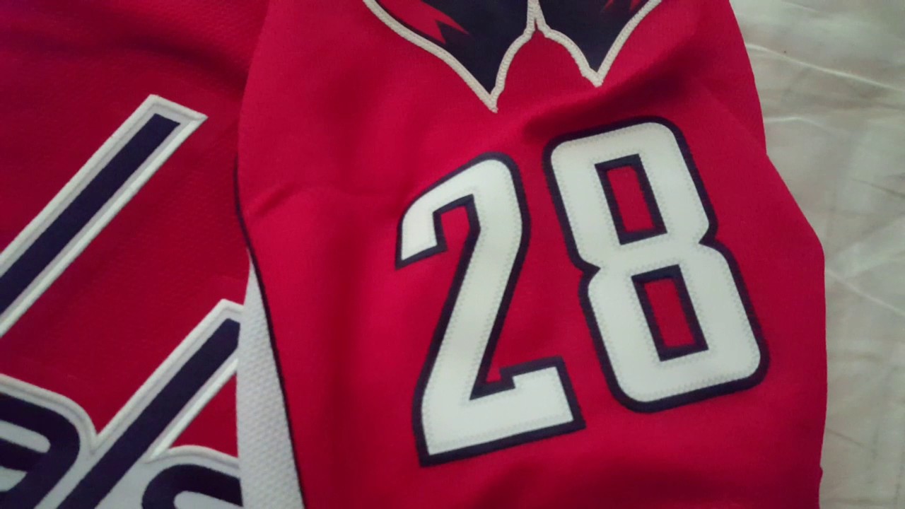 Washington capitals jersey unboxing