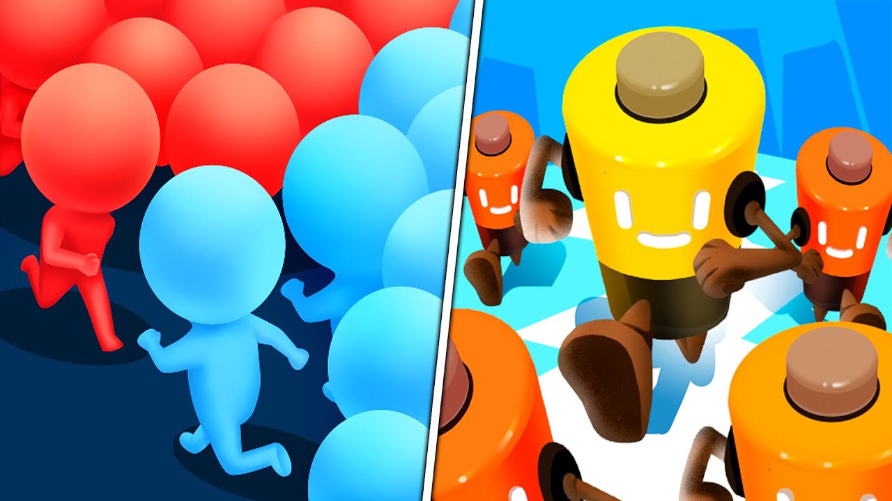 Count Masters: Running Game VS Battery Run | All Level Gameplay NEW UPDATE ( IOS/Android )