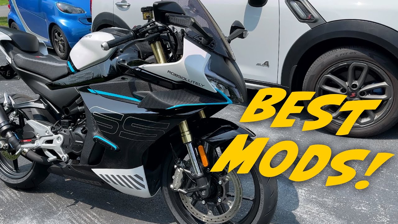 AFTERMARKET MODS & ACCESSORIES INSTALLED ON MY CFMOTO 450SS