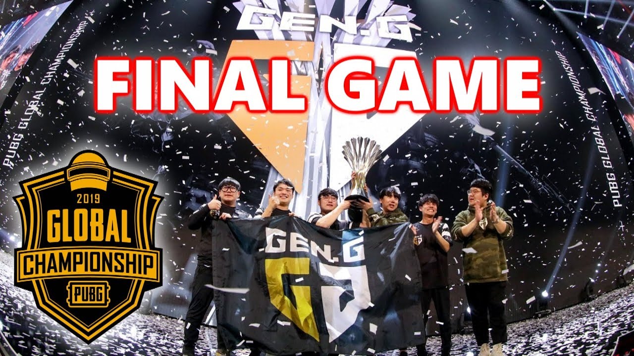 ПОБЕДИТЕЛЬ ЧЕМПИОНАТА МИРА PUBG GEN.G — ФИНАЛЬНАЯ ИГРА — Pio, Loki, Esth3r и Taemin