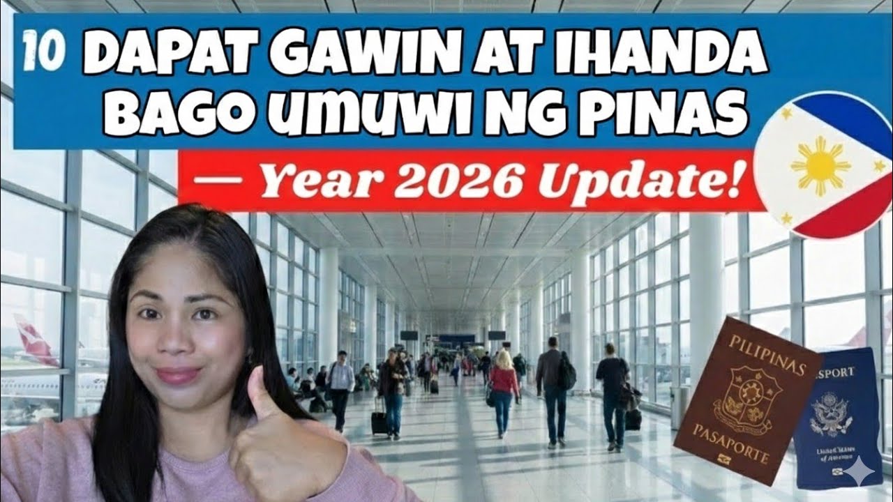 Huwag Kalimutan! 10 Dapat Gawin PAG-UWI NG PINAS — Dec 2025