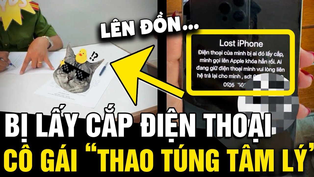 Bị thanh niên trộm mất chiếc IPHONE ĐẮT TIỀN, cô gái có màn thao túng VÀ CÁI KẾT | Tin Nhanh 3 Phút