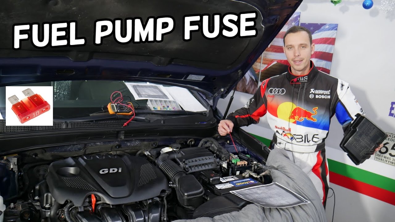 KIA OPTIMA FUEL PUMP FUSE LOCATION REPLACEMENT