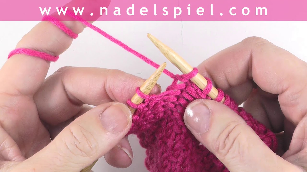 Stricken mit eliZZZa * Linke Maschen - noch eine Technik