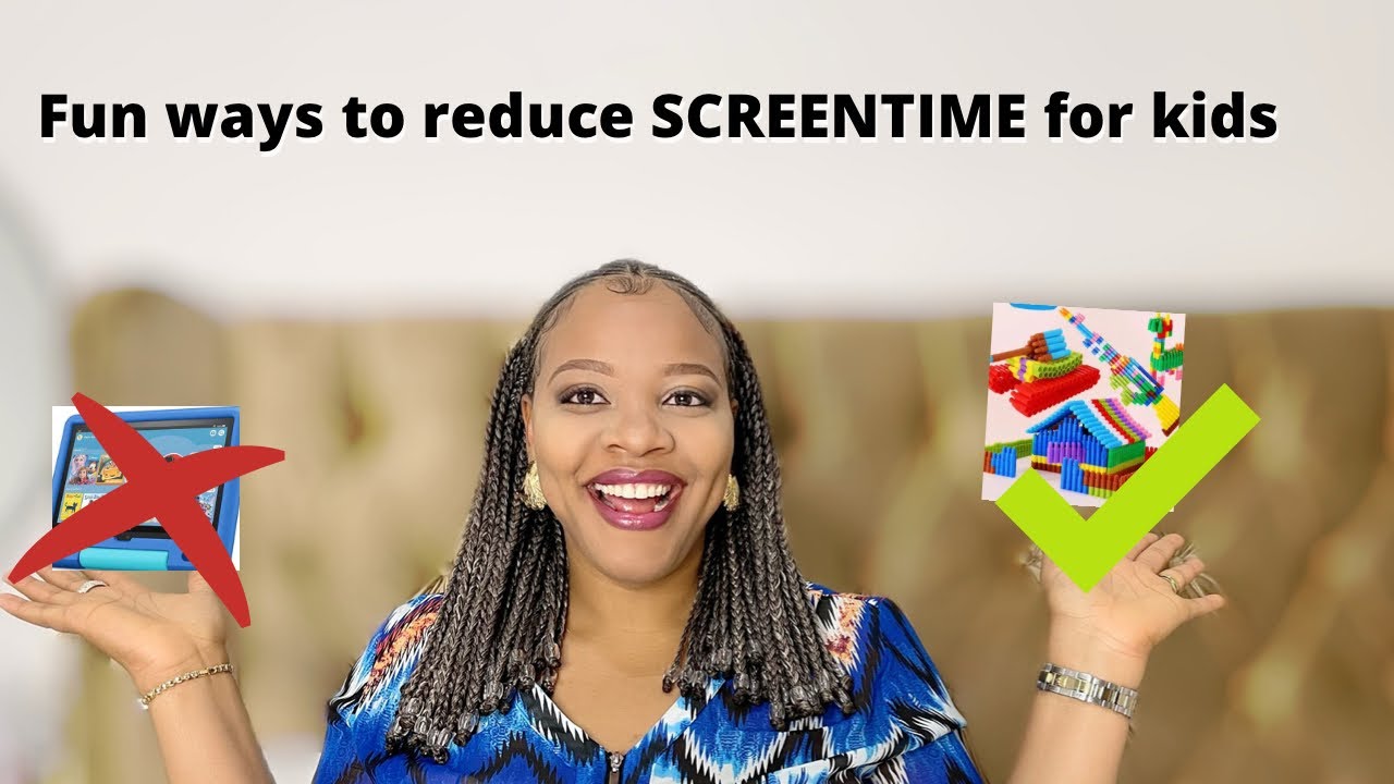 Realistic and Fun ways to reduce SCREENTIME for kids/ How to reduce Screentime for Children.