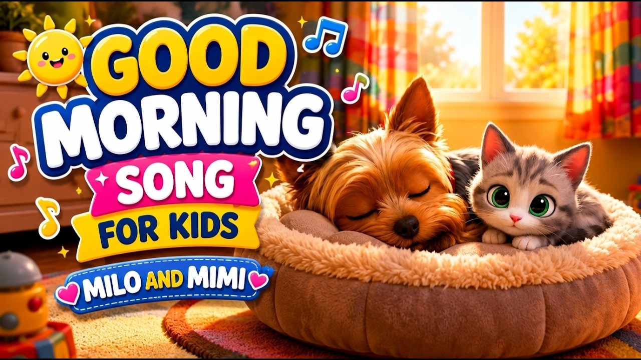Good Morning Song for Kids | Milo and Mimi