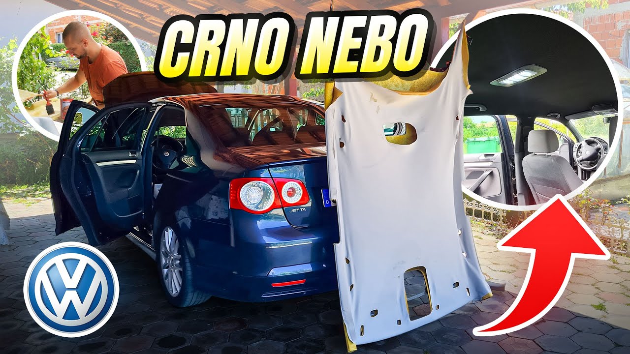 KAKO URADITI SAM CRNO NEBO NA AUTU ZA 30€ !? *brutalno izgleda*golf 4,5, passat*