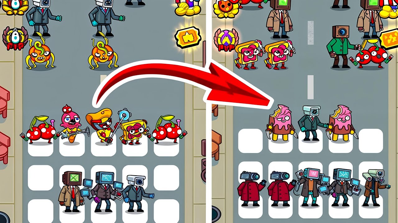 Merge War - Merge Monster game in MAX LEVEL | Merge games | Fusion Battles