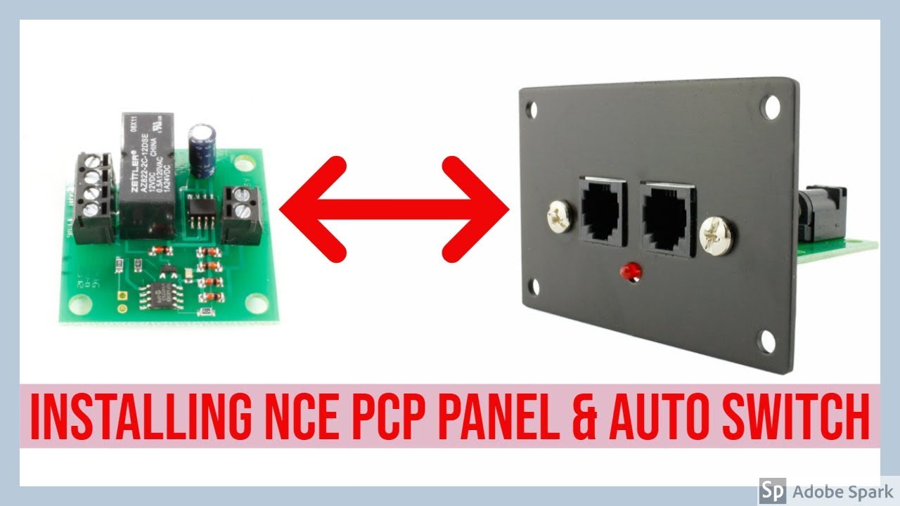 Installing NCE powercab panel & auto switch