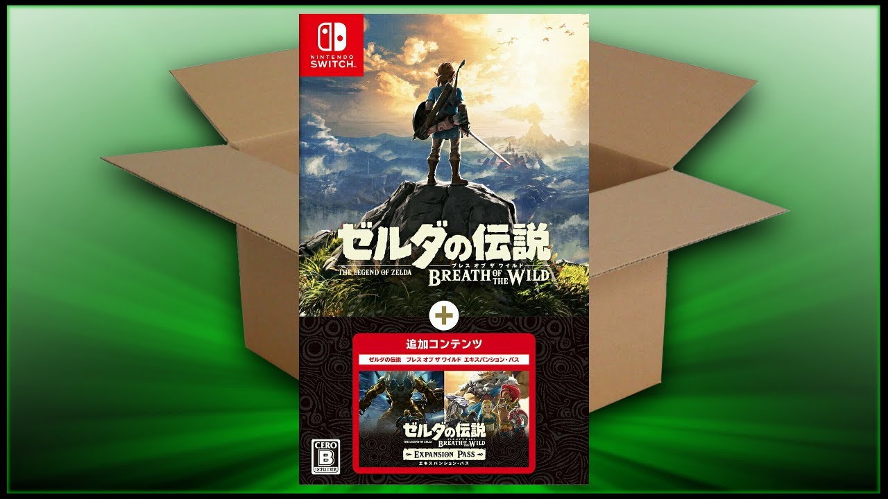 The Legend of Zelda Breath of the Wild - Expansion Pass [Switch] (Unboxing/Offline/Review)