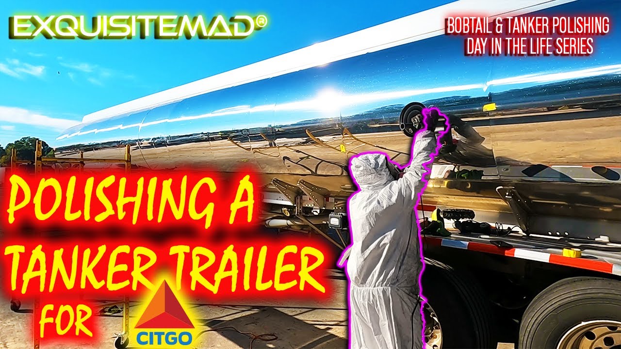 Полировка автоцистерны для CITGO VLOG