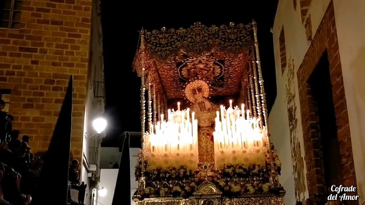 Rosario (Perd&oacute;n), salida, Madrug&aacute; C&aacute;diz 2022