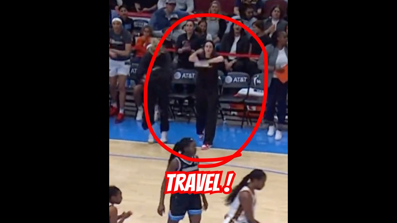 Caitlin Clark Calls Travel on Angel Reese 