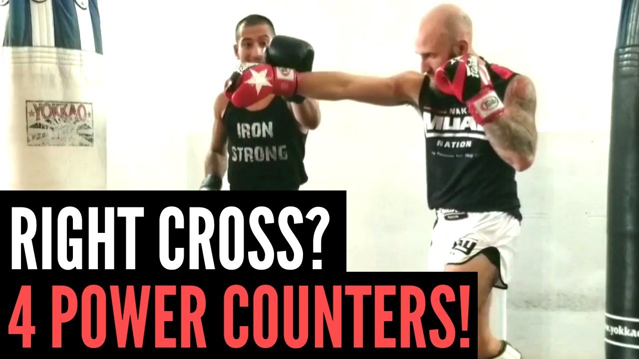 4 COUNTERS FOR THE RIGHT CROSS PUNCH - MUAY THAI & BOXING (ft. SEAN FAGAN)