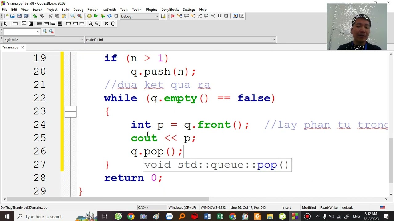 Bài 50 Phân tích N thành tích các thừa số nguyên tố trong C++ Thầy Đặng Tuấn Thành