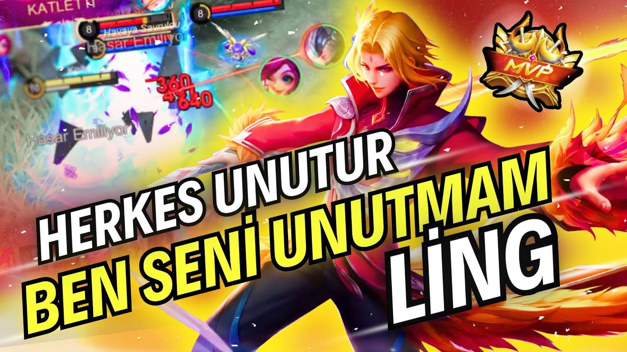 FULL MEKANİK LİNG OYNADIM - Bİ TIK ZORLANDIK / MLBB