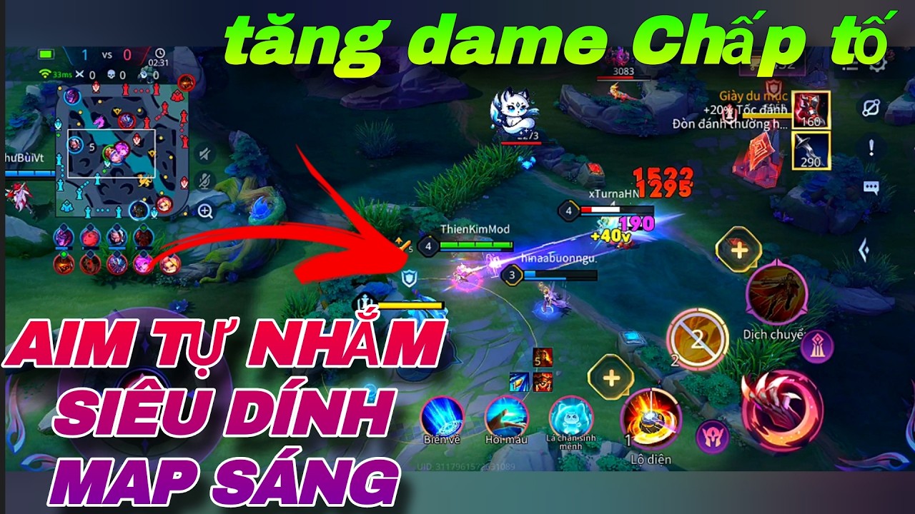 Hack Lag + Tăng Dame Leo Rank | Map Sáng Antiband 100% Chơi Acc Chính Chặn Tố Android Và iPhone